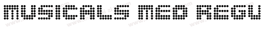 Musicals Med Regular字体转换